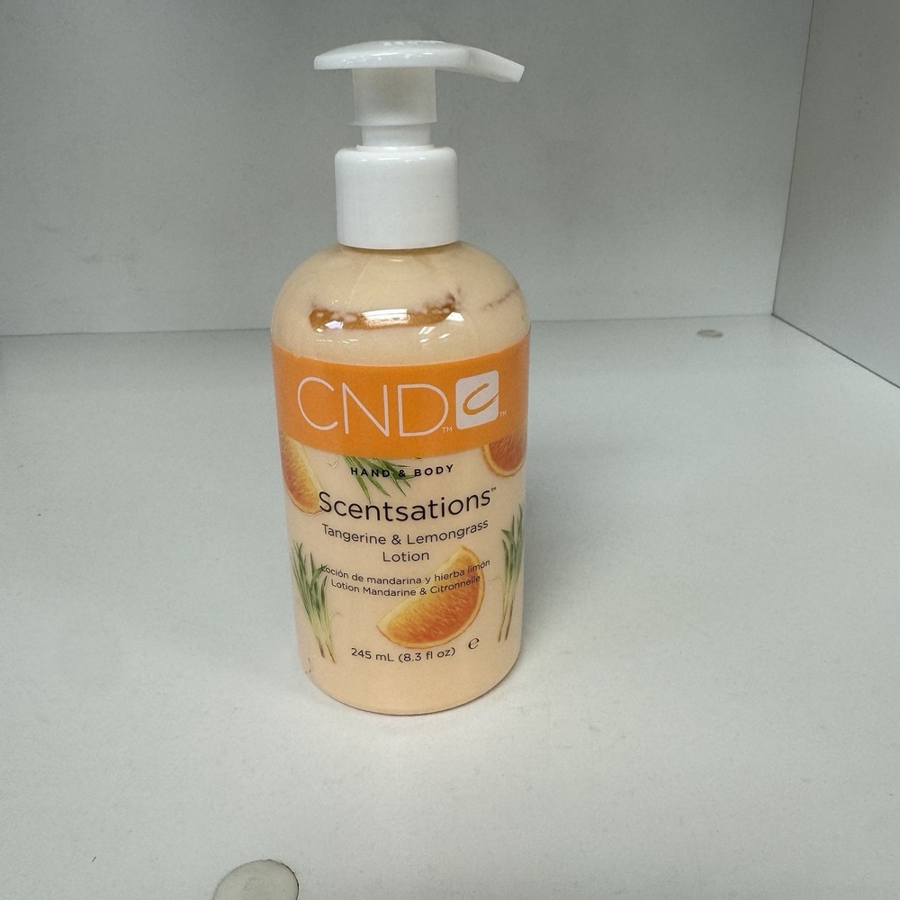 CND Scentsations Tangerine & Lemongrass Lotion for Hand & Body 245 ml/8.3 oz New